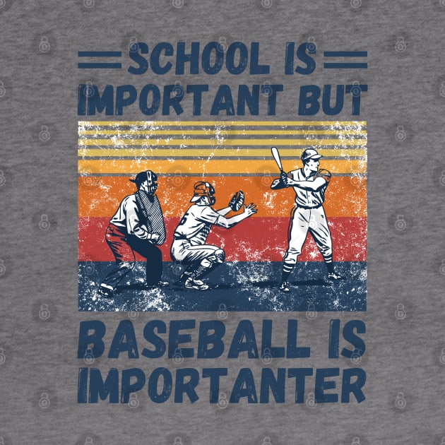 School is important but baseball is importanter by JustBeSatisfied